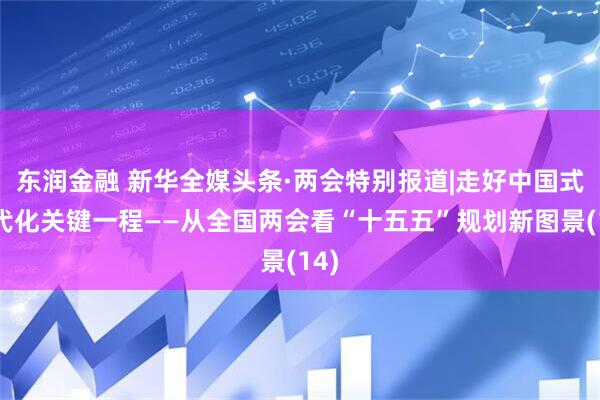 东润金融 新华全媒头条·两会特别报道|走好中国式现代化关键一程——从全国两会看“十五五”规划新图景(14)