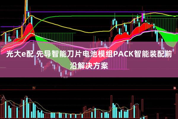 光大e配 先导智能刀片电池模组PACK智能装配前沿解决方案
