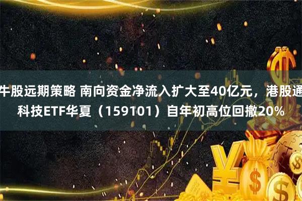 牛股远期策略 南向资金净流入扩大至40亿元,港股通科技ETF华夏(159101)自年初高位回撤20%
